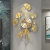 Orologi da parete Moderno Grande Orologio silenzioso 3D Soggiorno Lusso Camera da letto nordica Orologio Meccanismo al quarzo Reloj De Pared Decorazione