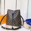 Neonoe MM Bags Bagsy na ramiona torebka Crossbody Bag w torbie Kobiety luksusowe torebki skórzane stary kwiat sznurka krzyżowa torebki na body Wysokiej jakości multi kolory