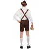 cosplay 2019 Męski Oktoberfest Carnival Halloween Costume Costume Lederhosen niemiecki festiwal piwa Cosplay Ogólny strój Hatcosplay