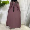 Roupas étnicas Médio Oriente Muçulmano Long Abayas para Mulheres Bordados Lantejoulas Vestido Árabe Islâmico Ramadan Kaftan Turco Dubai Jilbab Robe