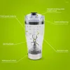 Liquidificador 450ml shaker de proteína elétrica garrafas usb leite café garrafa de água movimento vórtice misturador inteligente