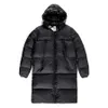 Mens Puffer Jackets Winter Woman Puff Coats Fashion Templon Parkas Coat Classic Glossy Man Long Down Jacket Womens Embroidered Ribbon Outerwear 23FW Size 12345