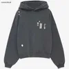 23SS AB high quality Women Desginer Anines Fashion Cotton Hooded New bing Classic Letter Print Wash Water Stir Fry Color Snowflake Loose Sweatshirt Hoodies