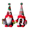 Decorações de Natal Três-Nsional Boneca Sem Rosto Anão Goblin Ornamentos Drop Delivery Home Garden Festive Party Supplies DH17R