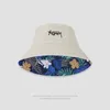 Beralar Büyük Kafa Boyutu Balıkçı Şapkası Erkek Tersinir Hawaii Kore Bahar Şapkaları Erkekler için Panama Bob Hip Hop Kova Kapakları