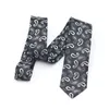 Bow Ties LYL 6CM Black Paisley Bolus Tie Slim Jacquard Silk Suit Accessory Wedding Gift Man Elegant Guest For Gentleman