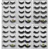 Faux cils 5 paires de cils de vison 3D cils ailés épais MakeupEyeLash dramatique volume naturel doux faux œil g800 231024