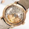 Luxury Watch AudemsPiguts APs Factory Automatic Movement Series 47 Rose Gold Small Mechanical Wristwatch 15350OR table