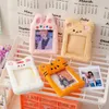 Card Holders Lovely ID Credit Case Cartoon Plush Animal Pocard Keychain Po Holder