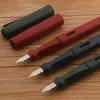 Fountain Pennor Posture Correction M20 Fountain Pen Plast Frosted Blue Red Green EF F NIB Stationery Office School Supplies Writing Gift 231023