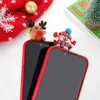 Case di telefonia cellulare Custodia in stile natalizio per Samsung Galaxy S22 S21 S20 Fe Ultra S10E S10 S9 Plus S8 M31 M32 M52 Nota 9 renna carina bambola 3D Couqel231024