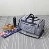 Duffel Bags Viagem 70cm Esporte Duffle Feminino Durante a Noite Carry On Bagagem Homens Alta Qualidade Oxford Weekend Sac De