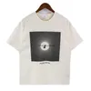 Herenkleding Herenmode Merk RHUDE Creatieve Vallende Patroon Afdrukken Hoge Kwaliteit Casual Losse Korte Mouw T-shirt Explosie