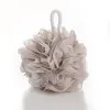 Simple Sponge Bath Ball Wholesale Bathroom Mesh Bath Poufs Scrubbing Back Foaming Body Hotel Market Supplies mix colors