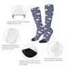 Men's Socks Crazy Women Long Star Sheep Sleep Accessories Cute High Quality Stockings All Season Gift Idea