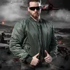 Mäns ner parkas mens pilot bombplan camping vandring jackor utomhus varm vattentät lättvikt armé down coat vinter värme reflex taktiska kläder q231024