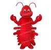 Halloween Lobster Mascot Costume Unisex Cartoon Character Outfits Suit Adults Size Outfit Birthday Christmas Carnival Fancy Dress