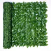 Faux Floral Greenery Artificial Leaf Fence Hedge Wall Outdoor Garden Fence Decoration Privacy Screen Protect Ivy Fence Vertical Courtyard Hedge FENC 231023