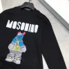 Sweatshirts Yeni Moda Lüks Tasarımcı Bebek Kız Erkek Sweatshirts Çocuk Moda Baskılı Hoodies Çocuk Günlük Sweatshirt Crew Boyun Sonbahar Kazanmak