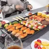 Electric Griddle Grill Family Hal Waterproof Waterproof Waterproof Bezdomne bezdymne, nietopporodkową kontrolę patelni 5-poziomową