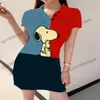 Vestidos casuais v-pescoço polo vestido mulheres t-shirts manga curta -shir t camisa y2k tops roupas femininas estilo coreano roupas kpop tshirt