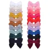 Hoofddeksels Haaraccessoires 2.8 Baby Meisjes Strikjes Alligator Clips Wollen Haarspeldjes Voor Kleine Peuters Tieners Kinderen Drop Delivery Amh72