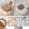 Tazze 400ml 500ml Rick e Morti Tazza in ceramica Tazza da caffè Tazza da latte Acqua da ufficio Grande capacità 3D Articoli da cucina per la casa 231023