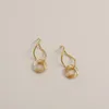 Dangle Earrings Earring For Women 2023 W/S925 Silver Ear Needle Stud W/Natural Shell ECO Brass 14kGold Filled Jewelry HYACINTH