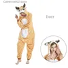 Kadın Uyku Salonu Kış Yetişkinleri Unicorn Pijamalar Hayvan Aslanı Kedi Onesie Pazlan Sıcak Sktarmat Pijamalar Kadınlar İçin Kigurumi Dikiş Nightie Sulma T231024