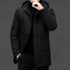 Piumino da uomo Parka di alta qualità caldo inverno designer di marca di lusso di alta qualità con cappuccio moda casual Parka giacca da uomo giacca a vento cappotti vestiti da uomo J231024