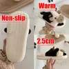 Slippers Groothandel Melk Koe Pluizige Bont Slippers Vrouwen Winter Warm Gesloten Pluche Thuis Slippers Harige Fuzzy Platte Schattige Dieren Slides Schoenen T231024