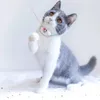 Cat Toys Automatic Laser Reasing Smart Collar Electric USB Laddning Kattunge Interactive Training Tease Stick Pet Accessory