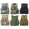 Men'S Vests Camouflage Tactical Vest Cs Army Wargame Body Molle Armor Outdoors Equipment 6 Colors 600D Nylon266Z Apparel Men'S Clothin Otnkz