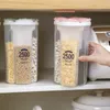 Matbesparare förvaringsbehållare 1pc korn diverse tankplastpartition kök hushåll förseglade multifunktionella 231023