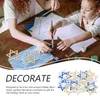 Candle Holders Hanukkah Decoration Table Party Centerpiece Supply Delicate Favor Decorative Adorn Ornaments Star