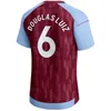 Club Team Aston Villas Futebol 19 Moussa Diaby Jerseys 11 Ollie Watkins 6 Douglas Luiz 1 Emiliano Martinez 14 Pau Torres 12 Lucas Digne Camisa de Futebol Kits 2023 2024