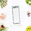Notes Magnetic Notepads 60 Sheets Per Pad 3.5 X 9 For Fridge Kitchen Shop Grocery Todo List Memo Reminder Note Book Stationery Origami Amlvy