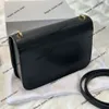 Luxe designer tas dames crossbody handtas portemonnee nieuw lederen clamshell vintage kleine vierkante tas stijlvol en veelzijdige draagbare cross-slant schoudertas