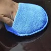 Car Sponge 5 Inch Pocket Waxing Ultra Soft Microfiber With Wax Pads Applicator Apply Remover Pad Finger Pol O3u6