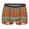 Onderbroek Afrikaans Patroon Heren Ondergoed Boxershorts Slipje Nieuwigheid Ademend Voor Homme