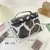 Bolsas de cosméticos Estuches FUDEAM Cuero Leopardo Bolso de mujer Multifunción Artículos de tocador de viaje Almacenamiento Organizar Bolso Impermeable Estuche de maquillaje femenino 231024