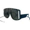 Occhiali da sole Maschera oversize per donna Uomo Oversize Occhiali a specchio argento Occhiali da sole firmati Gafas De Sol UV400 Occhiali Stile Classico Design Moda