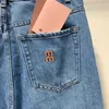 Jeans femininos designer de qualidade mulheres outono novo estilo jeans correto saco traseiro feminino bordado manga reta solta e fina k30k