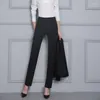 Women's Pants Women Formal 2023 Autumn High Waist Ladies Straight Office Trousers Work Wear Big Clothes S-4XL 5XXXXXL Pantalon Femme