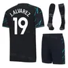 23 24 Club Team 9 HAALAND Soccer Jersey FC Set 19 ALVAREZ 16 RODRI 47 FODEN 6 AKE 2 WALKER 3 DIAS 25 AKANJI 8 KOVACIC 17 DE BRUYNE 24 GVARDIOL Football Shirt Kits ManCheng