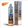 Fumot Original RandM tornado 7000 com Mesh Coil R e M vape com luzes coloridas