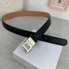 Designer classic Men Women Belt Fashion real leather adjustable Belts Smooth Letters Buckle Unisex Waistband 3.5cm Width With Box Mens Womens Fashionable Versatile