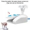 Dog Bowls matare Automatisk husdjur Dog Water Fountain Outdoor Cat Dog Water Drinking Feeder Dispenser Bowl Interactive Dog Feeding Toy Pet Supplies 231023