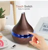 Essential Oils Diffusers 300ml USB Aroma Oil Diffuser Ultrasonic Air Humidifier Wood Grain LED Lights aroma diffuser 231023