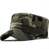 Bérets tactique armée américaine/Marines/marine Camouflage casquette de Baseball hommes camionneur casquettes plates Camo Bones Snapback Gorras chapeaux militaires